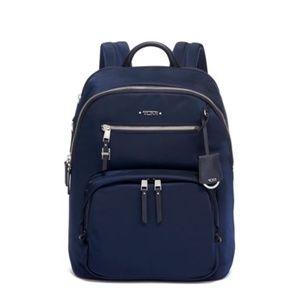 TUMI Voyageur Hilden backpack in midnight blue. 